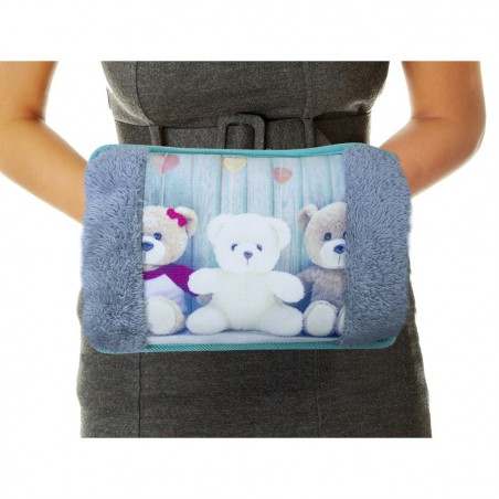 310925 Bolsa de agua caliente eléctrica Mod. OSITOS y bolsillo para manos 220V