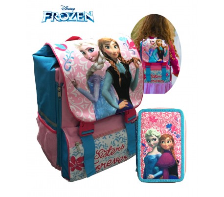 Kit escolar (incluye mochila y material) WD16175 - PRINCESA SOFÍA de DISNEY