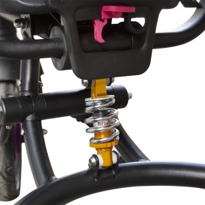 Triciclo modular BabyGo reversible con asiento de cuero,... 2