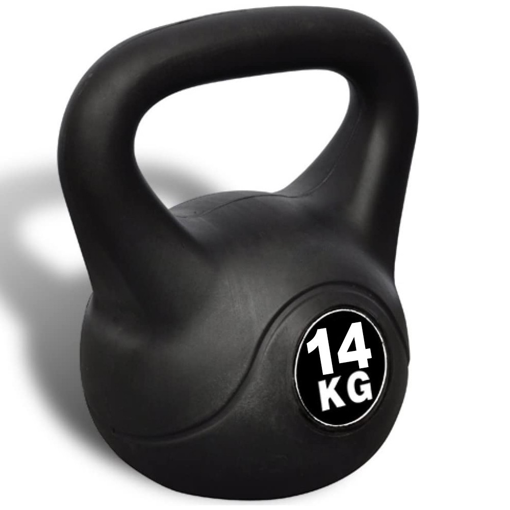 Pesa rusa Kettlebell Fitness de 14 KG en PVC...