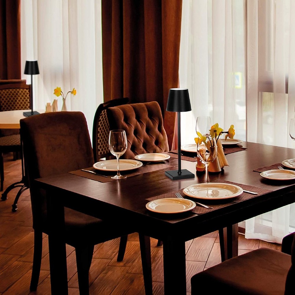 Lámpara de mesa LED recargable por USB...