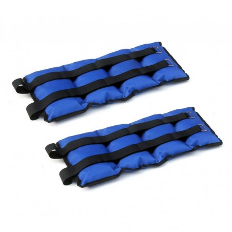Pack dos pesas 6 Kilos entre las dos para tobillos y/o muñecas para correr