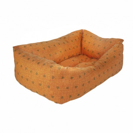 551493 Cojín acolchado y suave para mascotas tamaño pequeño 50x30xH18 cm