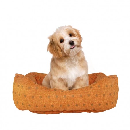 551493 Cojín acolchado y suave para mascotas tamaño pequeño 50x30xH18 cm