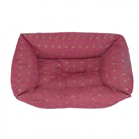 551493 Cojín acolchado y suave para mascotas tamaño pequeño 50x30xH18 cm