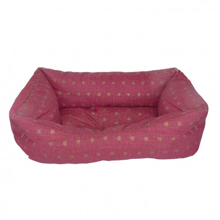 551493 Cojín acolchado y suave para mascotas tamaño pequeño 50x30xH18 cm