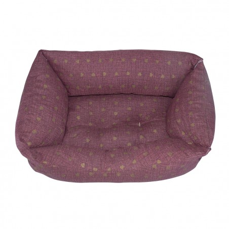 551493 Cojín acolchado y suave para mascotas tamaño pequeño 50x30xH18 cm