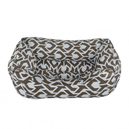 551493 Cojín acolchado y suave para mascotas tamaño pequeño 50x30xH18 cm