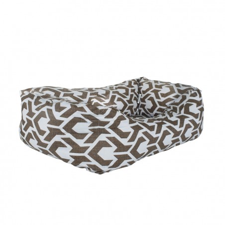 551493 Cojín acolchado y suave para mascotas tamaño pequeño 50x30xH18 cm