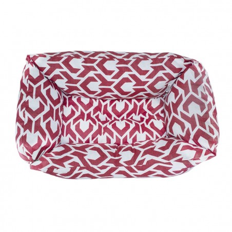 551493 Cojín acolchado y suave para mascotas tamaño pequeño 50x30xH18 cm