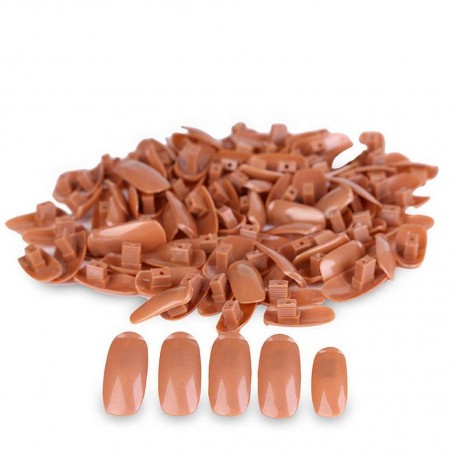 Art 184706 Mano articulada para la práctica nail con 100 tips y soporte de mesa