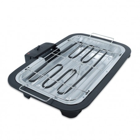 JGB301G Barbacoa eléctrica de mesa JORDAN parrilla de acero 2200W 37x21 cm