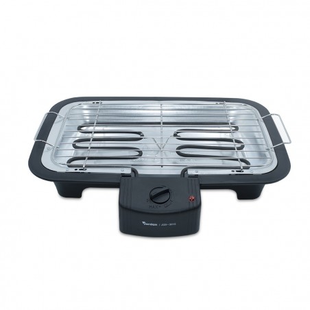 JGB301G Barbacoa eléctrica de mesa JORDAN parrilla de acero 2200W 37x21 cm