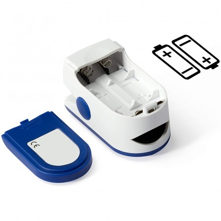 Pulsioxímetro de dedo SMH01 Oxímetro SpO2 medidor de pulso con pantalla led