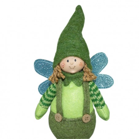 Art. 234048 Hada de tela para decoración de pascua altura 30 cm