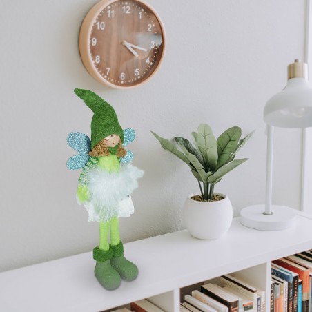 Art. 234048 Hada de tela para decoración de pascua altura 30 cm