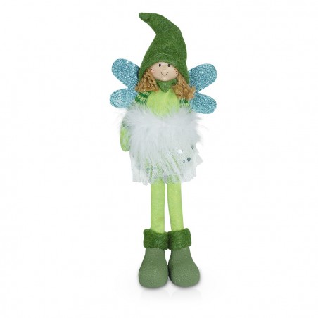 Art. 234048 Hada de tela para decoración de pascua altura 30 cm