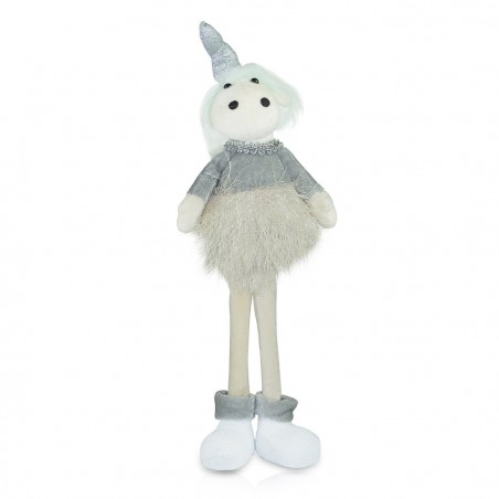 Art. 234050 Unicornio de tela para decoración de pascua altura 30 cm