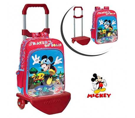 Maleta trolley de viaje de ABS rígido con motivo de MICKEY MOUSE 33 x 55 x 20 cm 4011251 DISNEY
