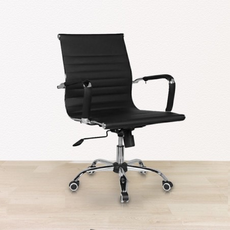 Silla direccional para hogar y/u oficina modelo WSD MANAGER silla color negro