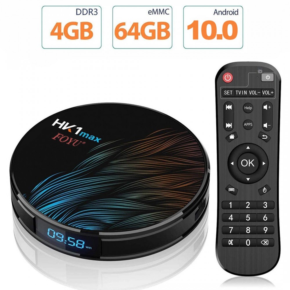 Art. 692111 Smart TV box android 10.0 4G...