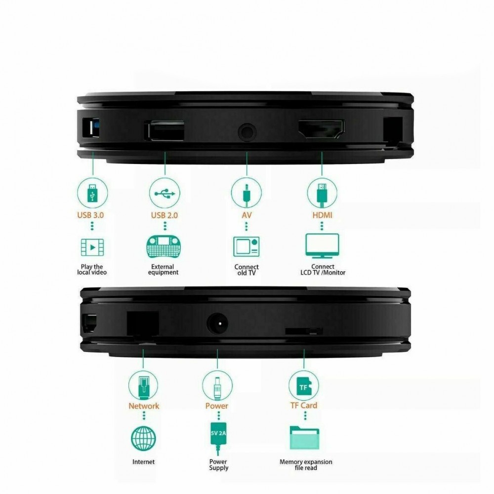 Art. 692111 Smart TV box android 10.0 4G...