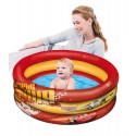 Piscina hinchable roja CARS / Piscina 3 anillos - Diámetro 150 cm Linea Mondo