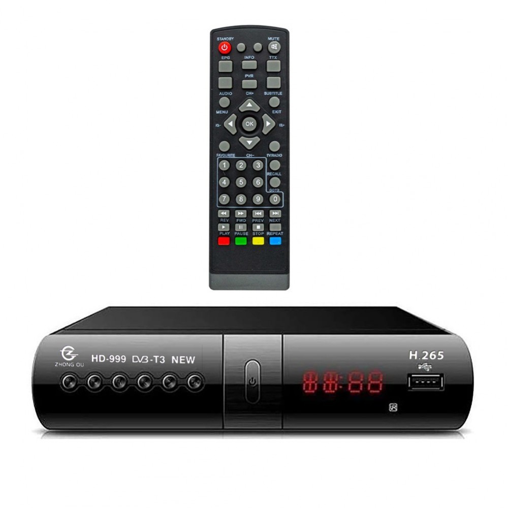 Art. 945249 Receptor digital terrestre HDTV DVB-T3 preparado HD salida USB HDTV
