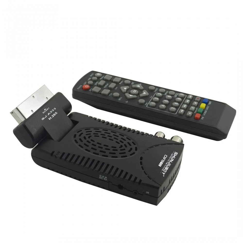 003337 Receptor digital terrestre HDTV DVB-T3 FULL HD 4K Salida USB y HDTV