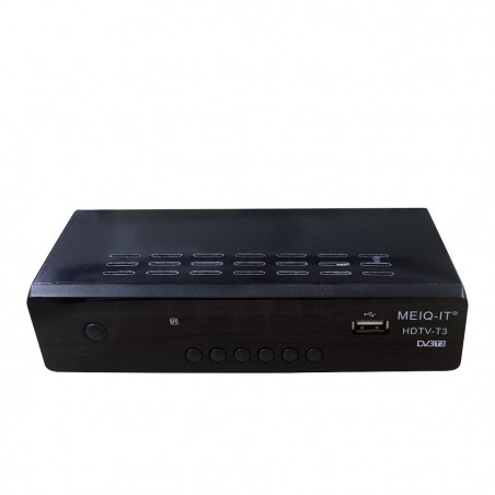 Art. 004120 Decodificador HDTV-T3 ULTRA HD 4K sistema PVR Salida SCART y HDTV