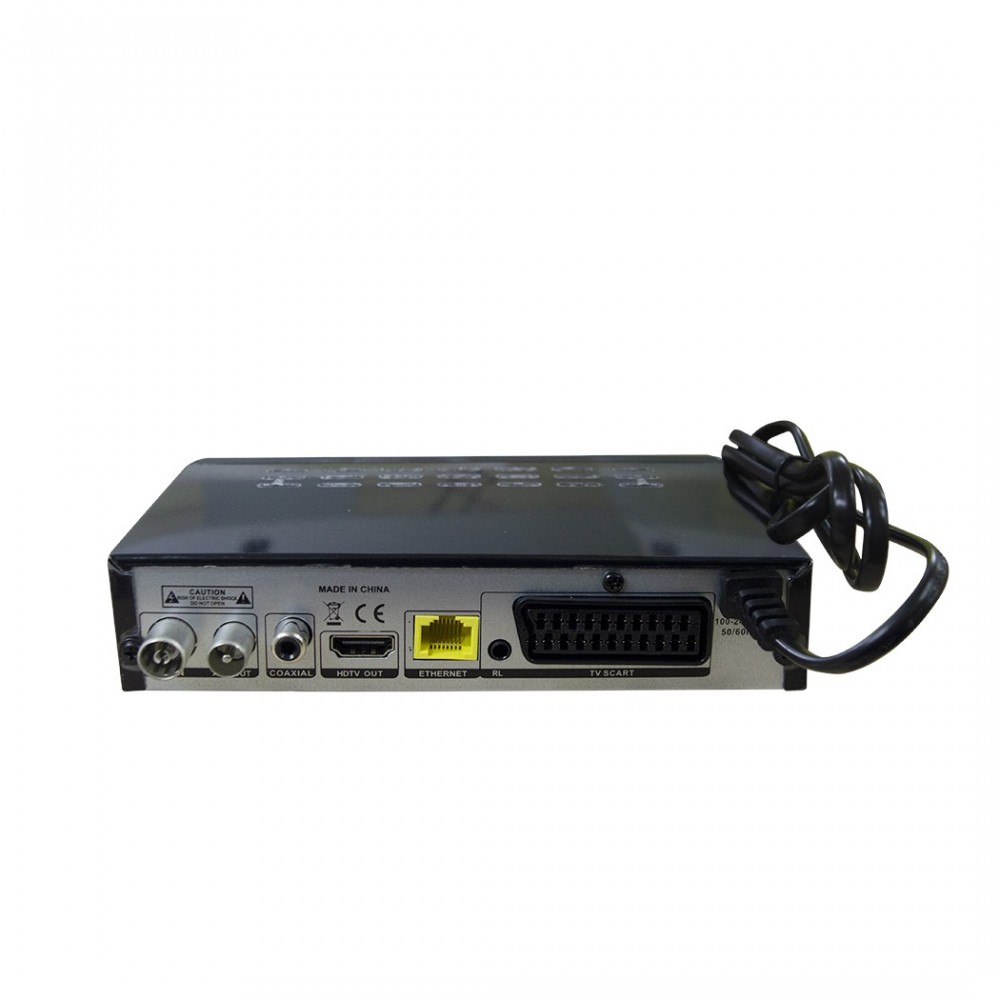 Decodificador digital terrestre HDMI/SCART/USB/LAN DVB T3 FULL HD