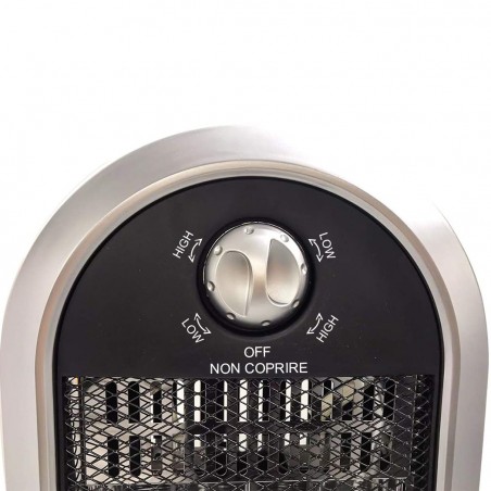 Art. JR90C Estufa fibra de carbono de 3 elementos JORDAN con 450-900W potencia