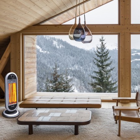 Art. JR90C Estufa fibra de carbono de 3 elementos JORDAN con 450-900W potencia