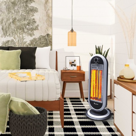 Art. JR90C Estufa fibra de carbono de 3 elementos JORDAN con 450-900W potencia