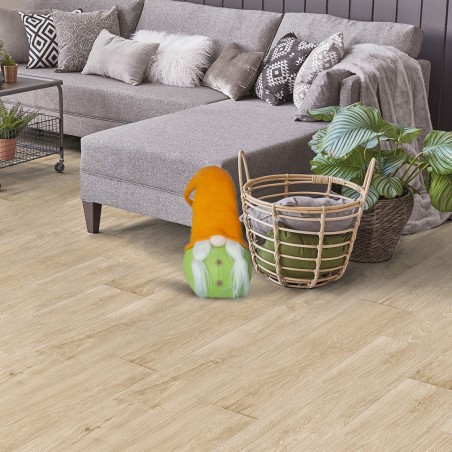 234044 Gnomo de pascua con sombrero verde y naranja 46 Cm en tela con barba