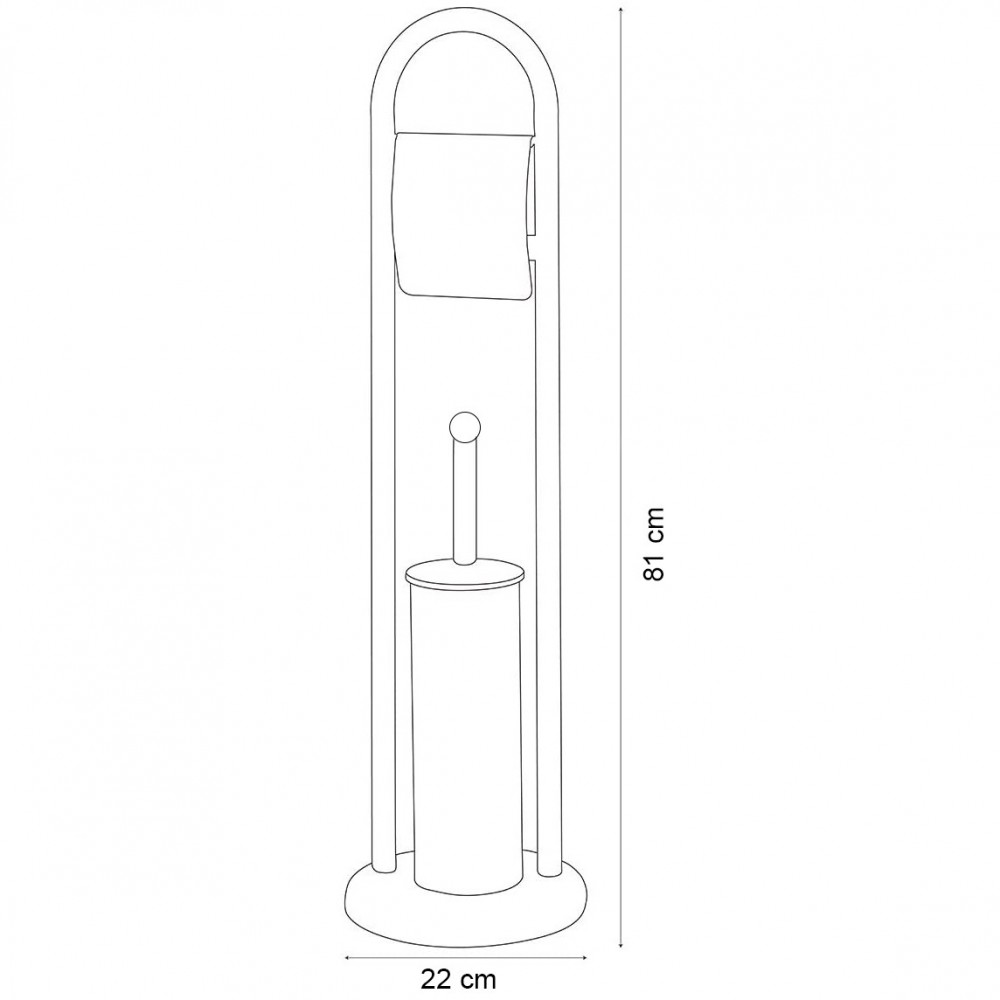 136018 Felicia Portarrollos - Escobillero 22 x...
