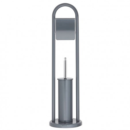 136012 Felicia Portarrollos - Escobillero 22 x 81 cm color GRIS