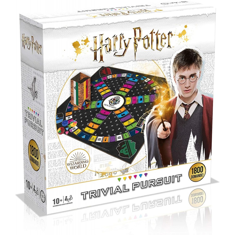 034197 Trivial Pursuit Full Size Harry Potter Juegos de mesa en ITALIANO