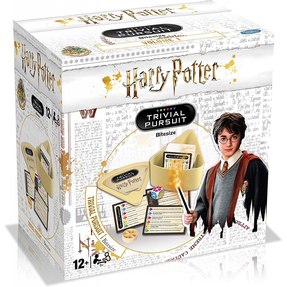 037877 Trivial Pursuit Bite Harry Potter Vol.1 Blanco juegos de mesa ITALIANO