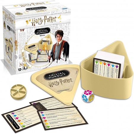 037877 Trivial Pursuit Bite Harry Potter Vol.1 Blanco juegos de mesa ITALIANO