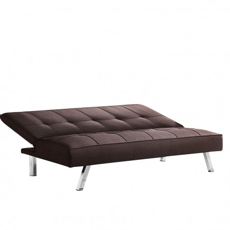 Sofá cama Gardenia Riga de 3 plazas respaldo reclinable clic clac 185x33xH73 cm