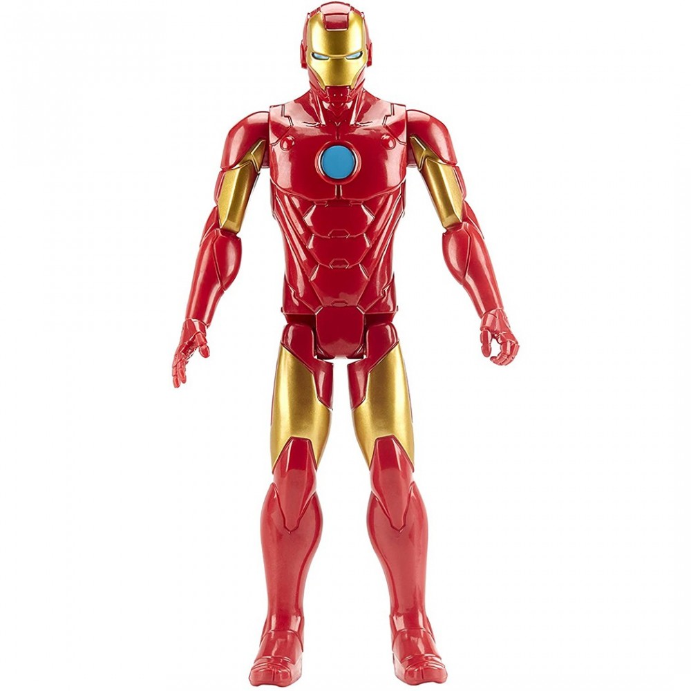 Iron Man Marvel Avengers figura acción30cm Titan Hero articulaciones articuladas