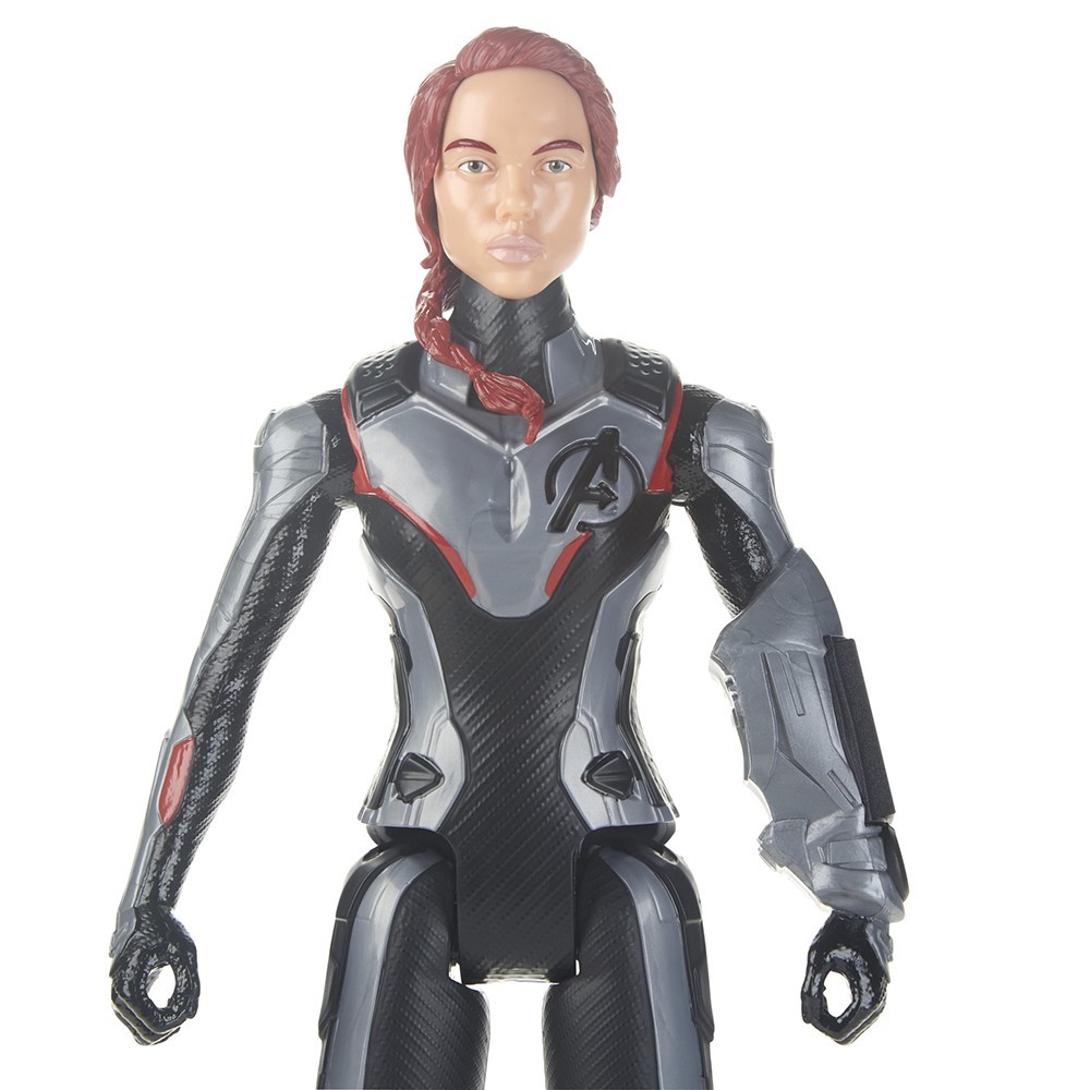 Figura de acción Marvel Avengers Black Widow 30cm compatible Titan Hero Power FX
