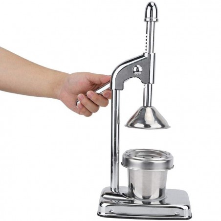 Art. 175155 Exprimidor manual de cítricos en acero inoxidable y antioxidante