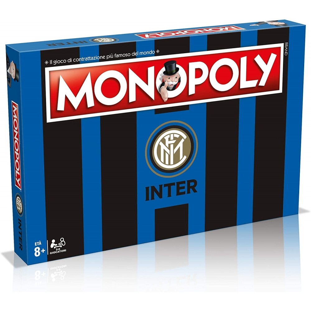 031493 Monopoly Football Inter refresh juego de mesa coleccionable