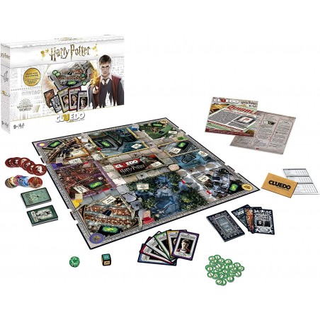036603 Juego de mesa Harry Potter Cluedo Edición coleccionista ITALIANO
