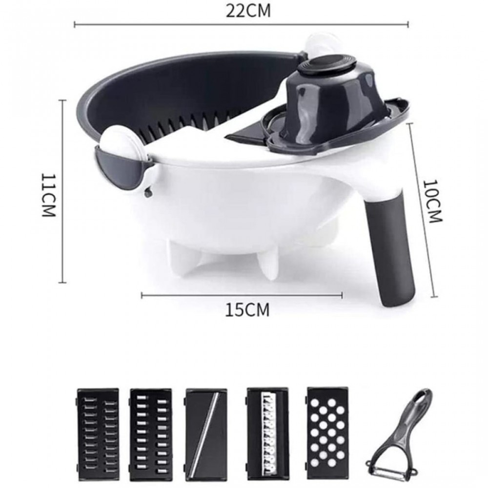 187639 Escurridor, cortador y rallador de...