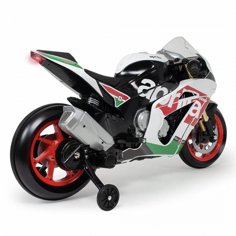 LT922 Motocicleta eléctrica Aprilia Tuono para niños 12v Producto oficial