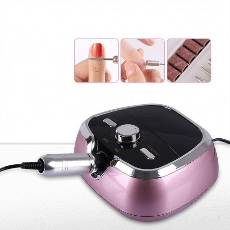090233 Torno profesional para nail art SML con 6 cabezales