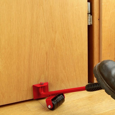 187257 Juego de rodillos y rodamientos transporte de muebles LEVAPIU hasta 150Kg